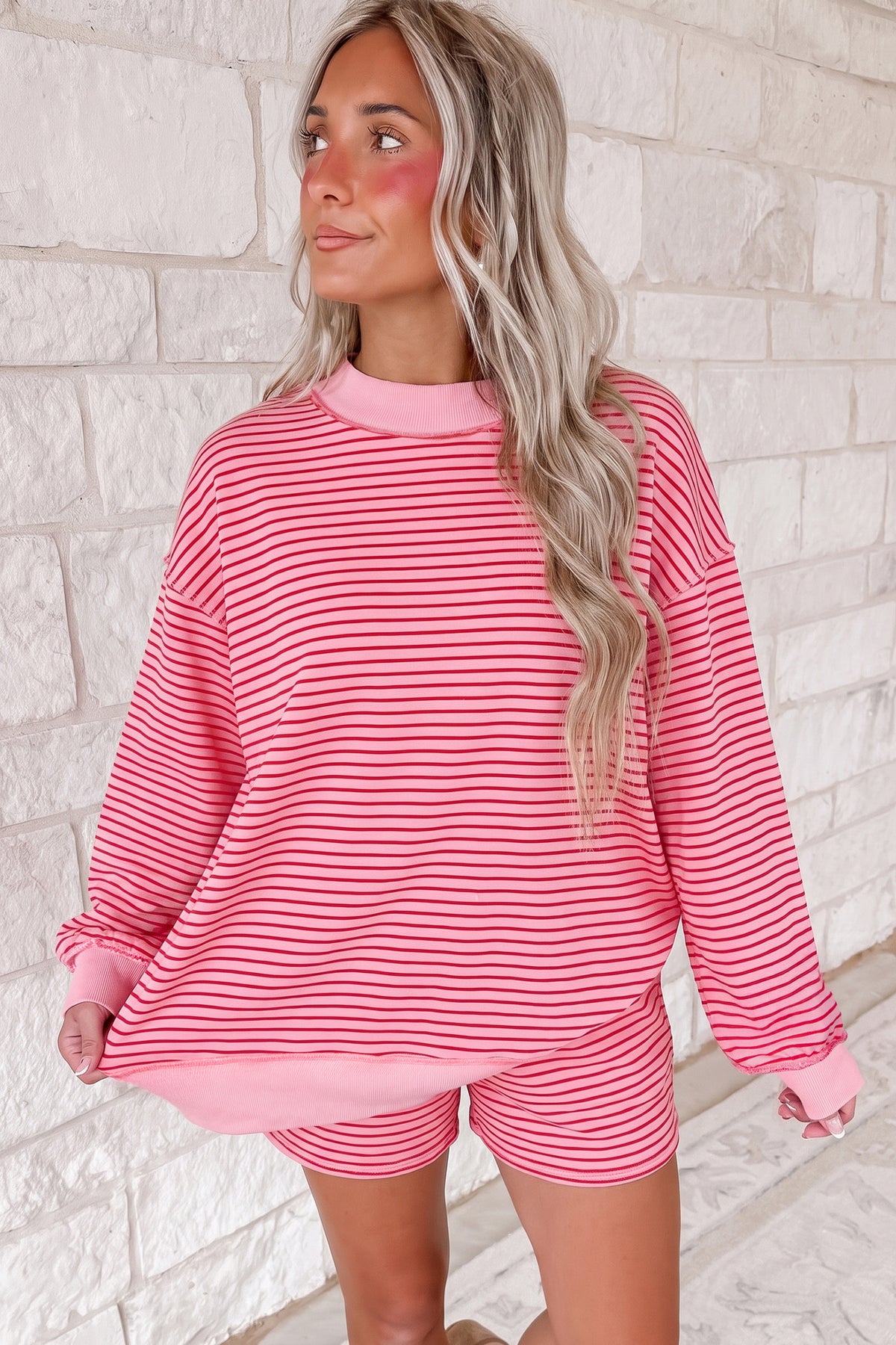 All Day Mockneck Shorts Set