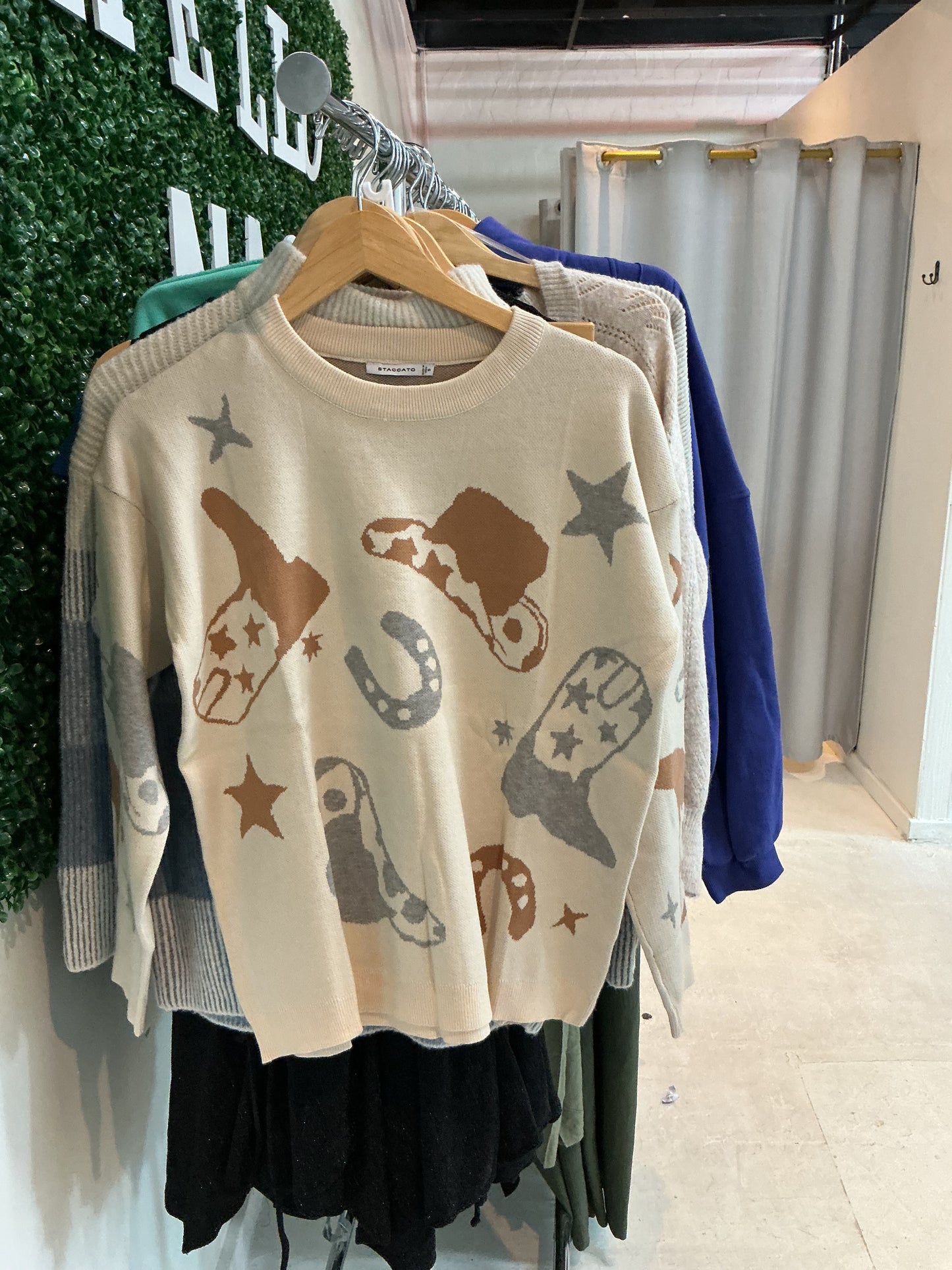 Western sweater