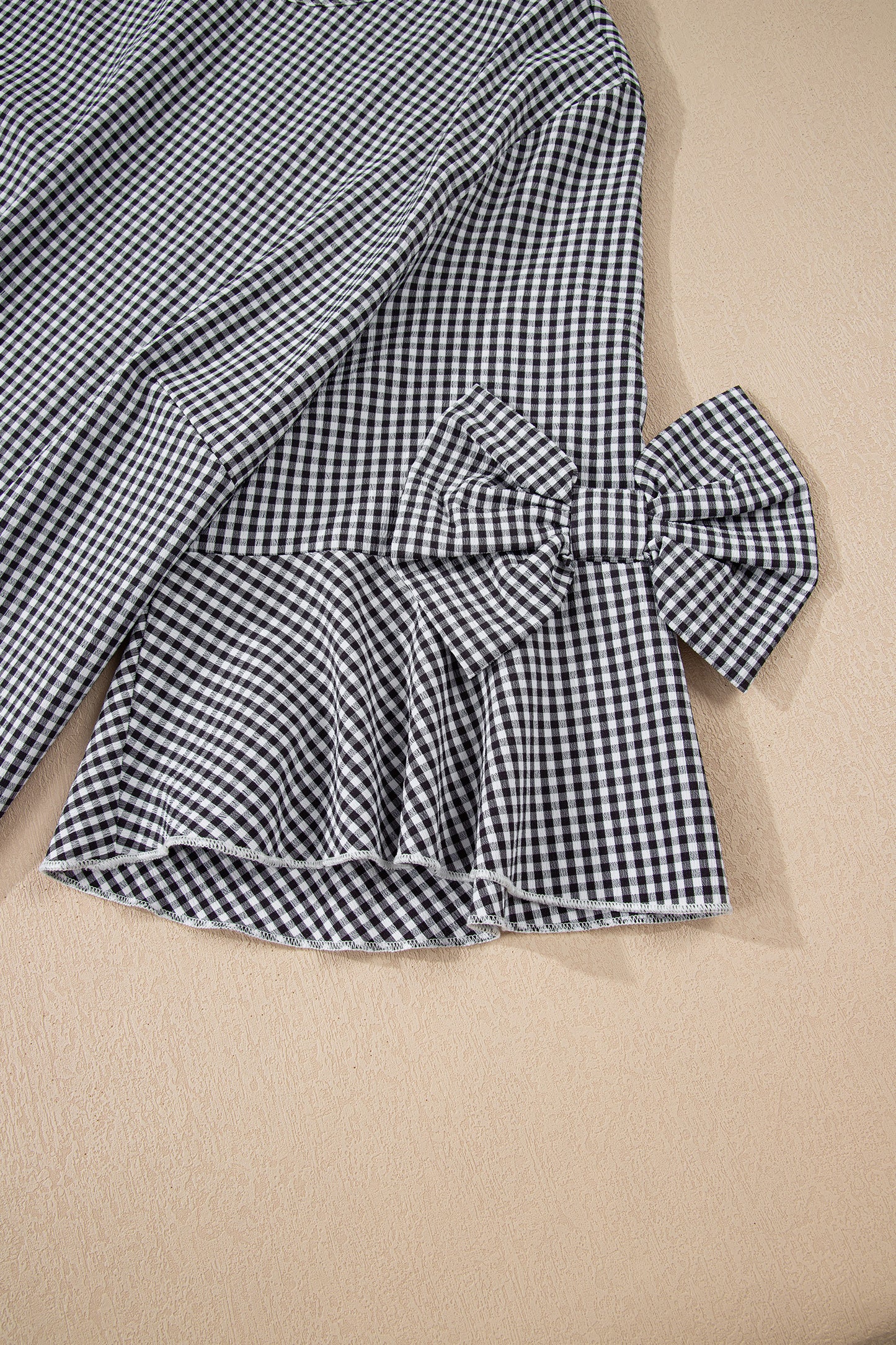 Gingham Grace Top (Plus Size)