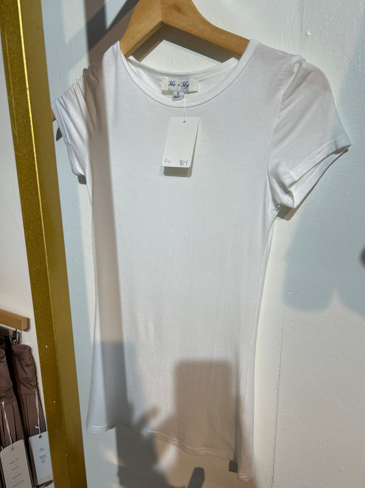 White t-shirt