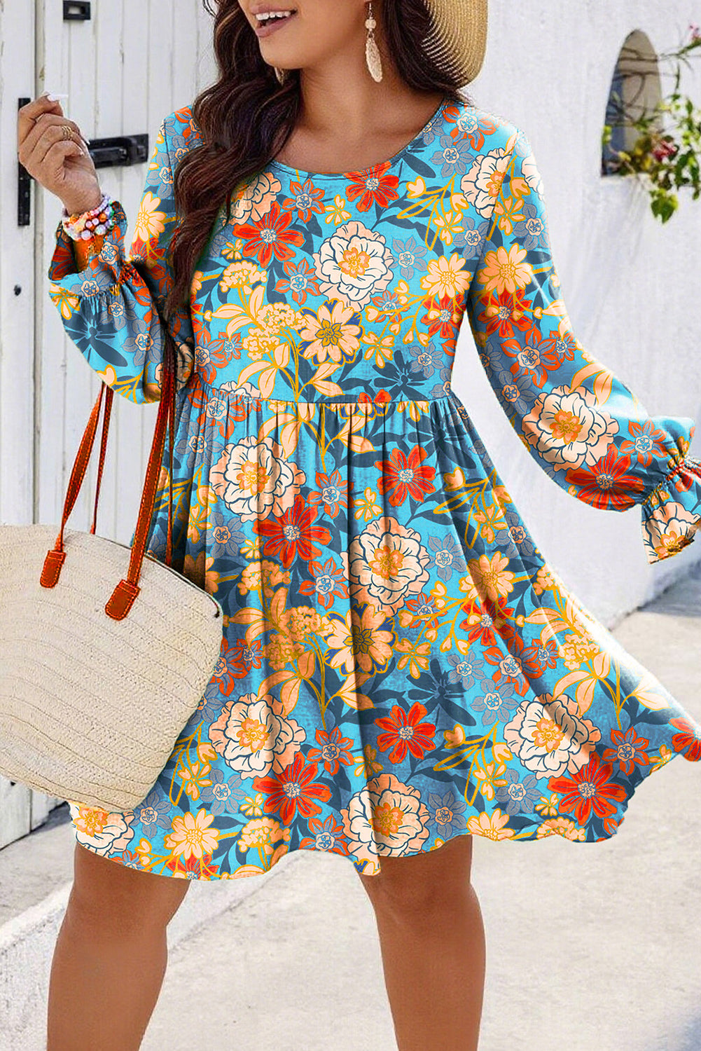 Sweet Caroline Floral Dress (Plus Size)