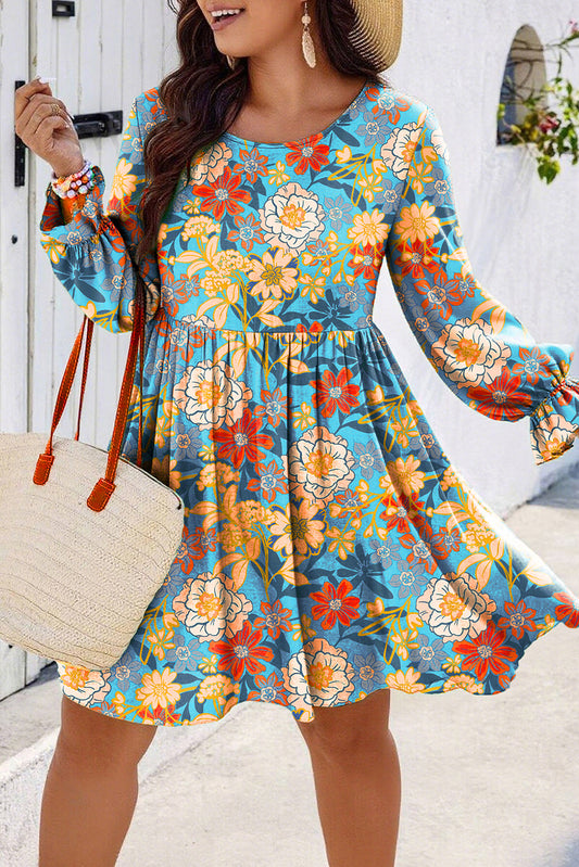 Sweet Caroline Floral Dress (Plus Size)