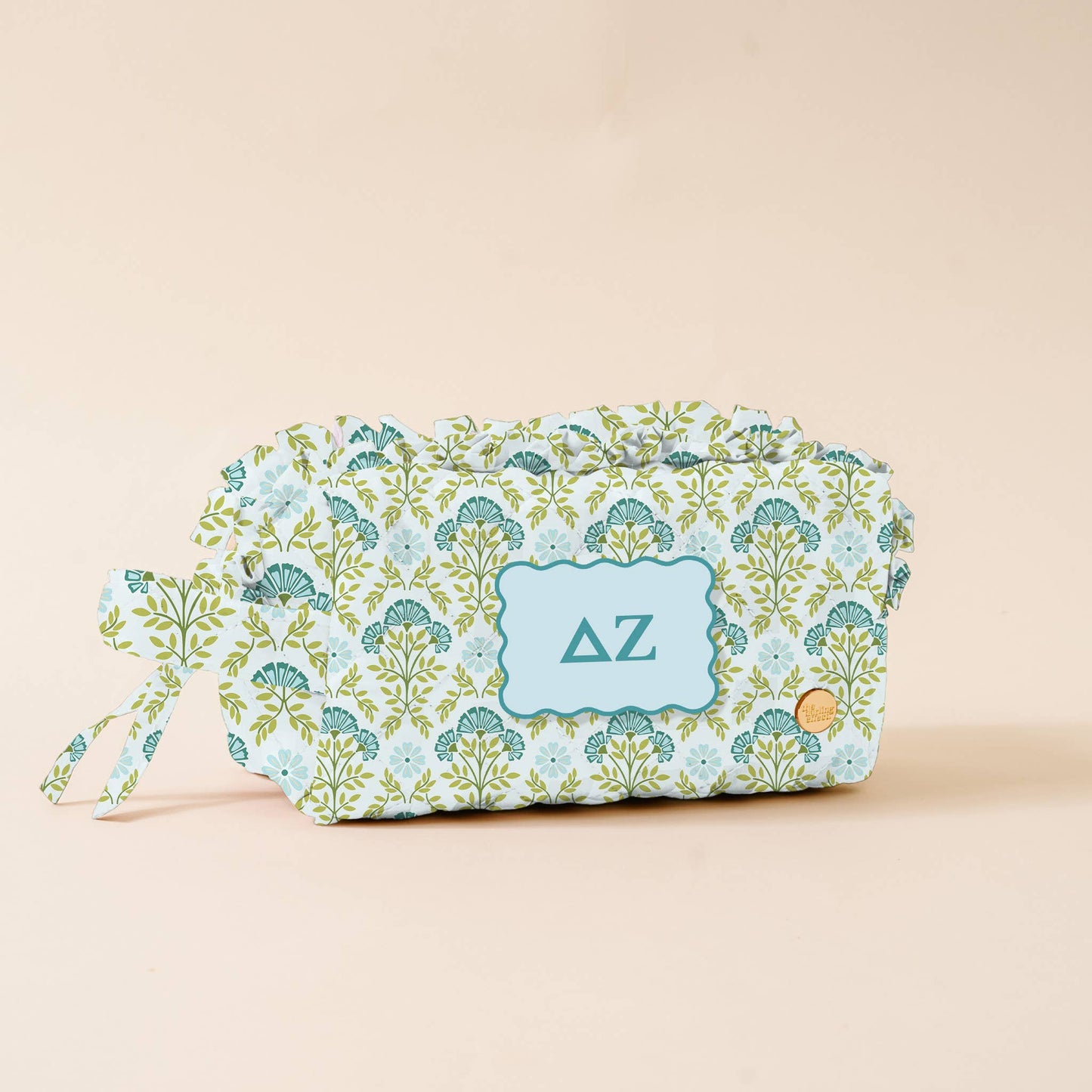 Sorority Quilted Cosmetic Pouch