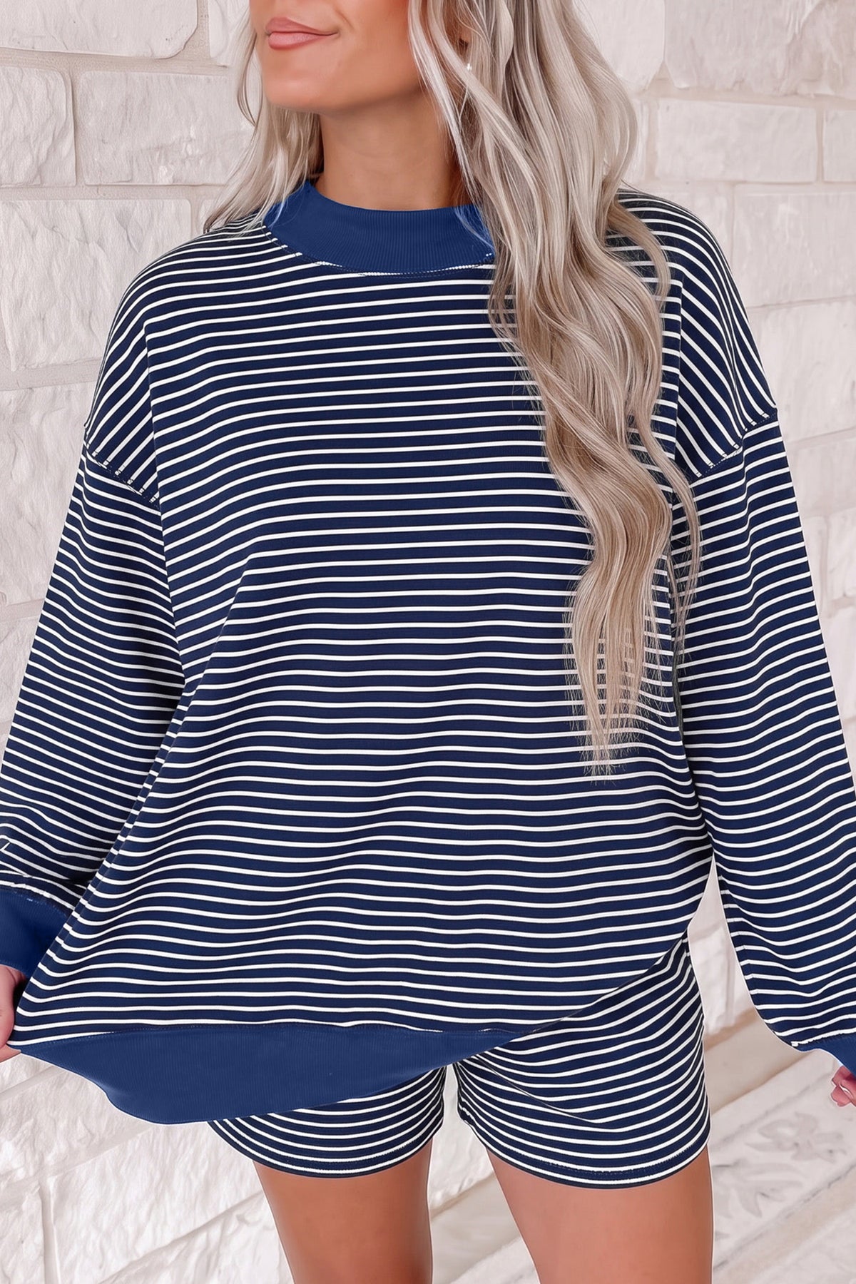 All Day Mockneck Shorts Set