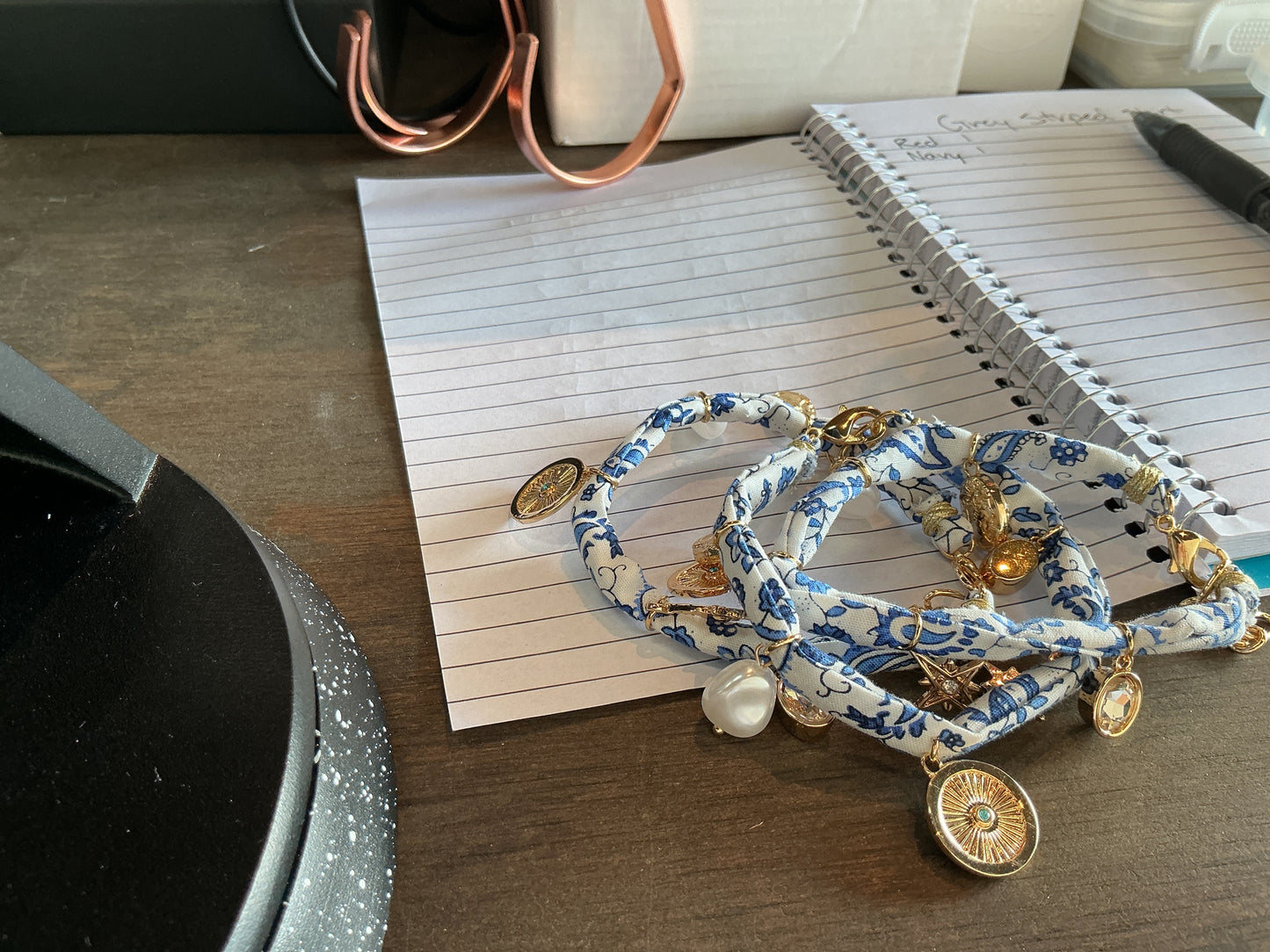 Bandana bracelet with boot