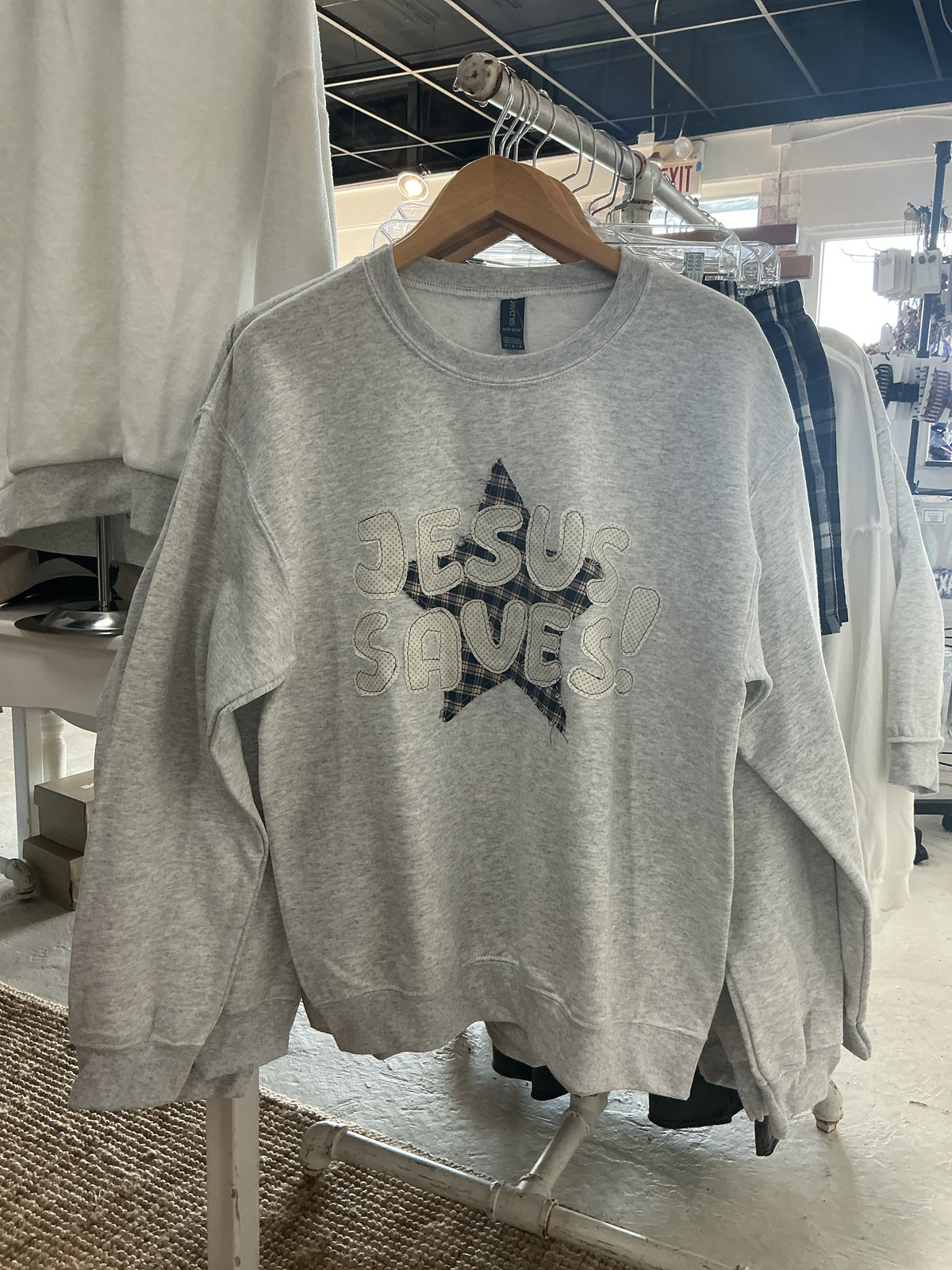 Jesus Saves! Sweatshirt