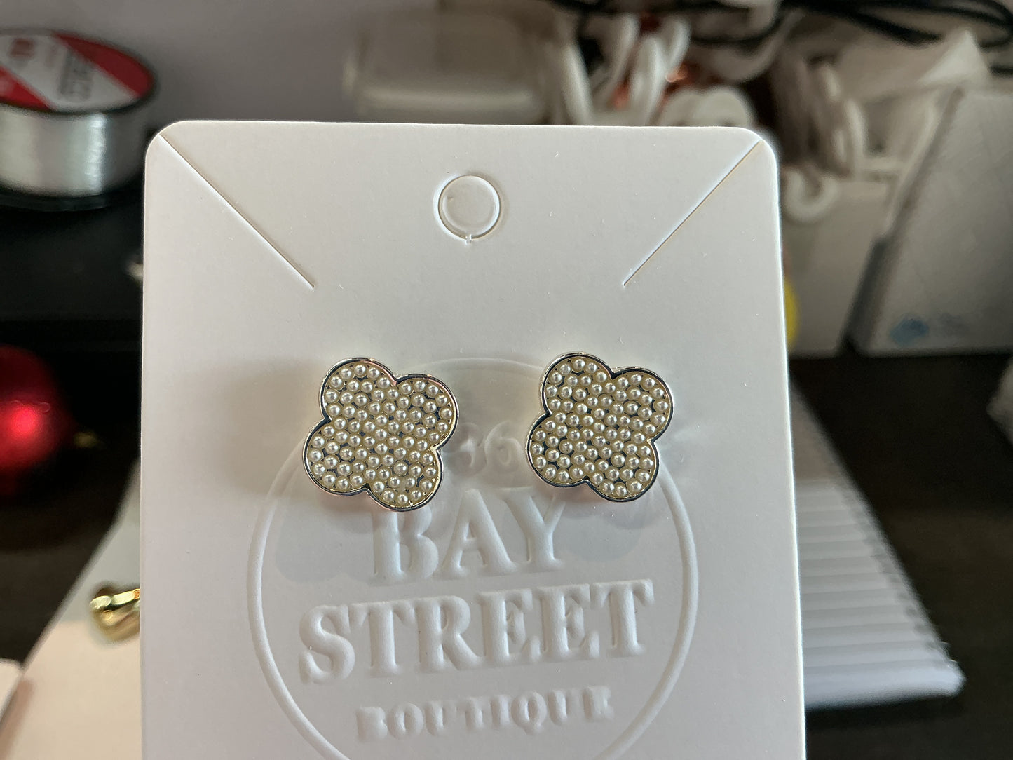 Clover earrings