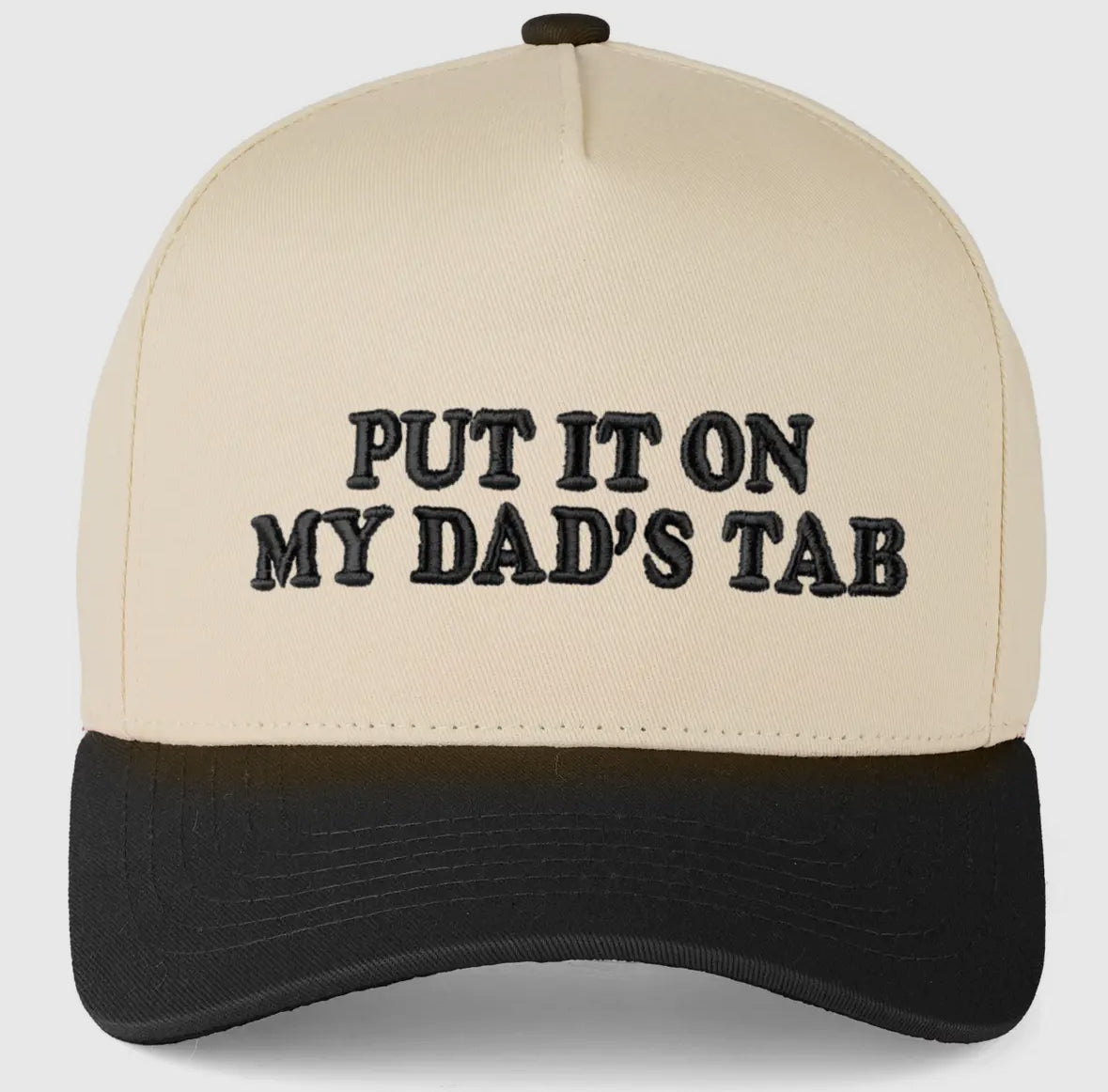 Hat “Dad’s tab”