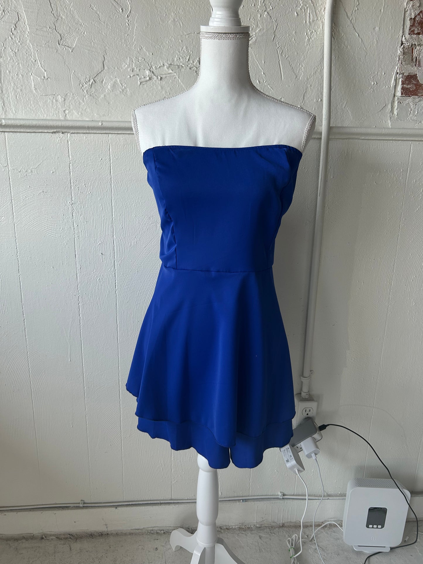 Romper hot pink/blue