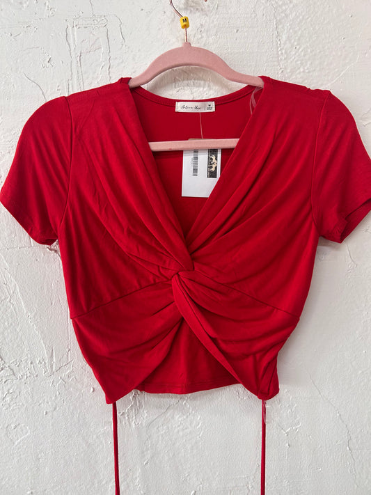 Twisted Crop Tee