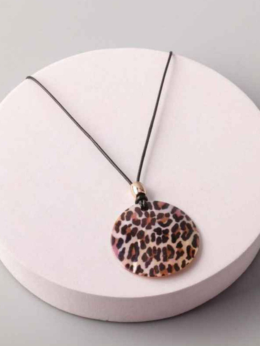Leopard Pendant Necklace