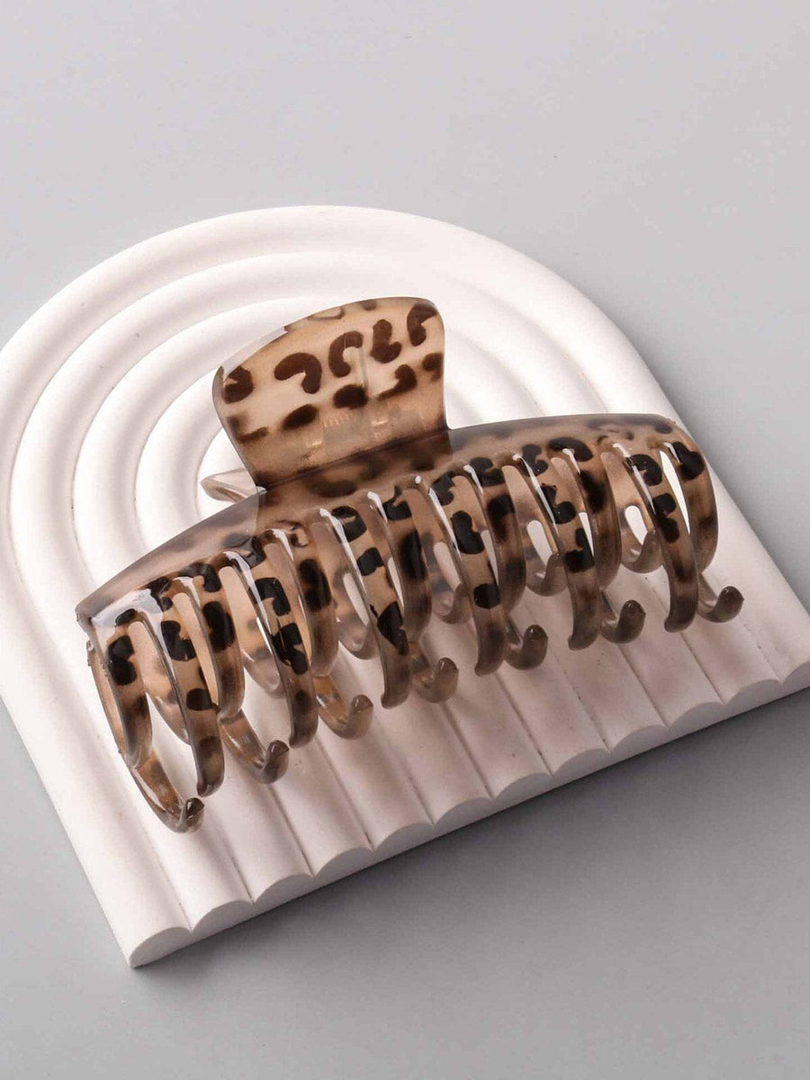 Animal printed Hair Claw Clips
