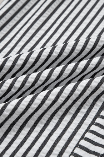 ‘Market Days’ Black and White Striped Pants