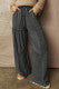 ‘Around Town’ Tiered Jersey Wide Leg Patchwork Pants