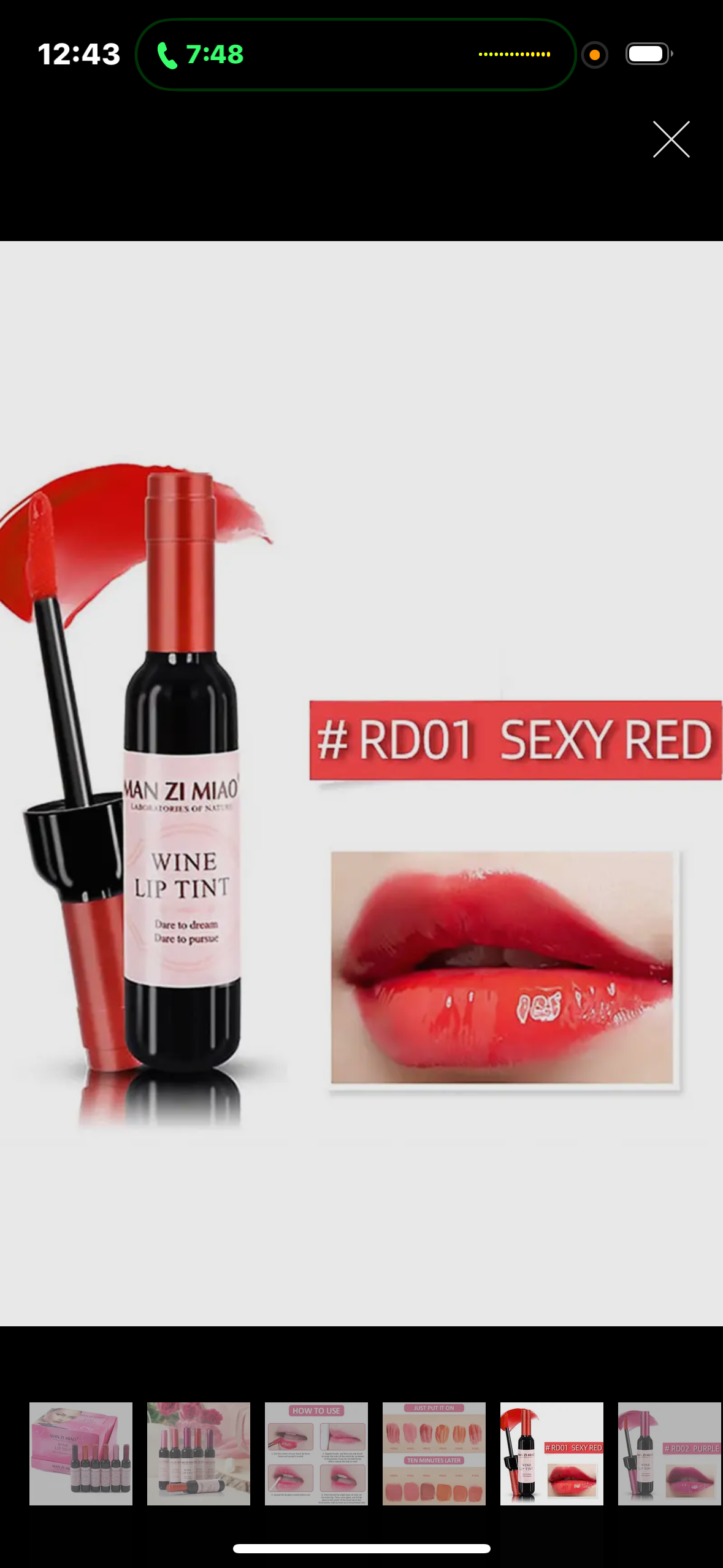 Wine Lip Tint