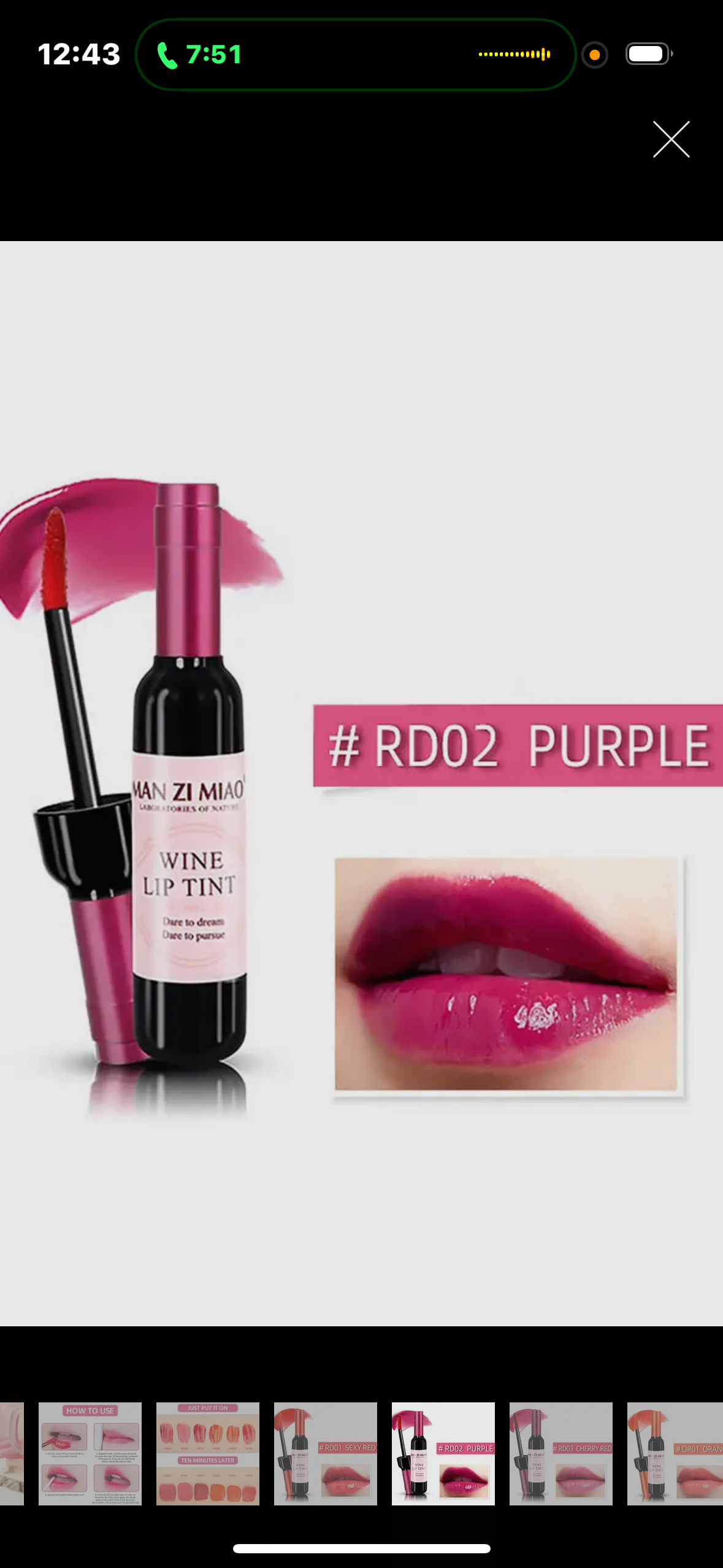 Wine Lip Tint