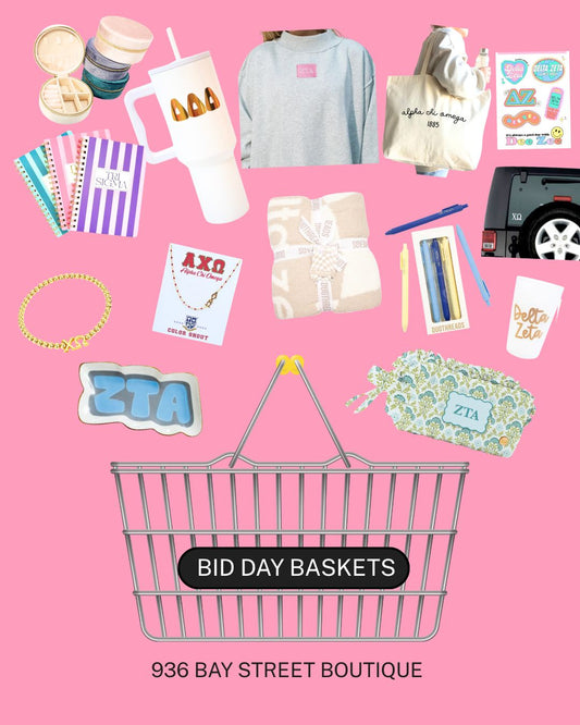 Gold Bid Day Basket