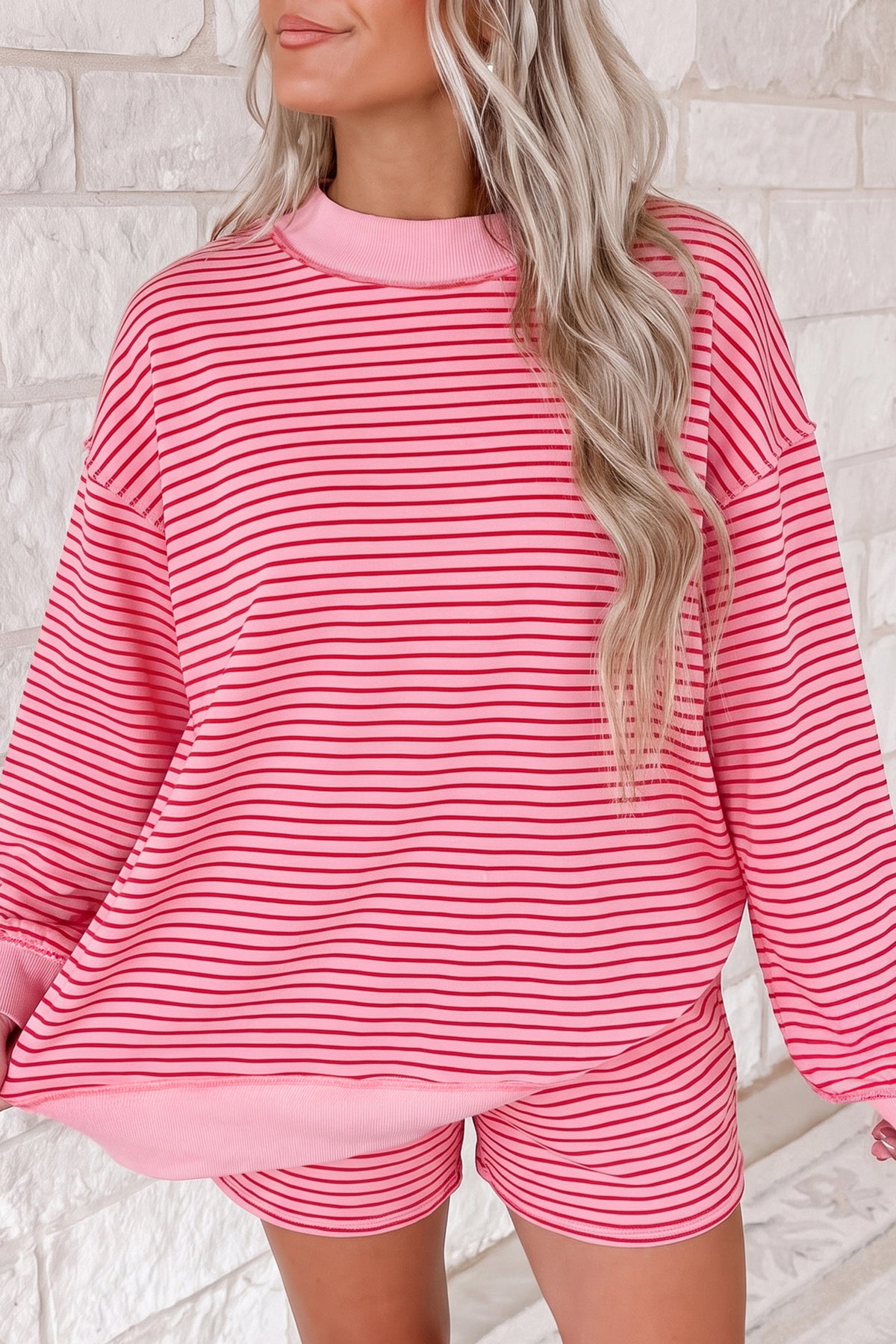 All Day Mockneck Shorts Set