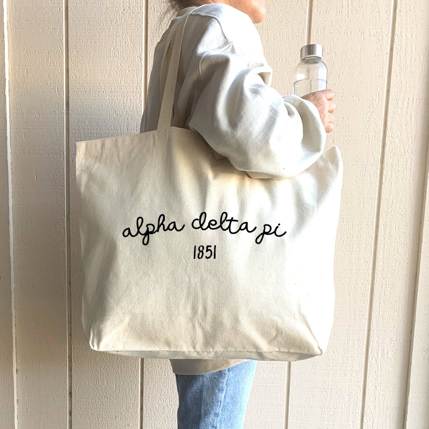 Sorority Canvas Tote Bag