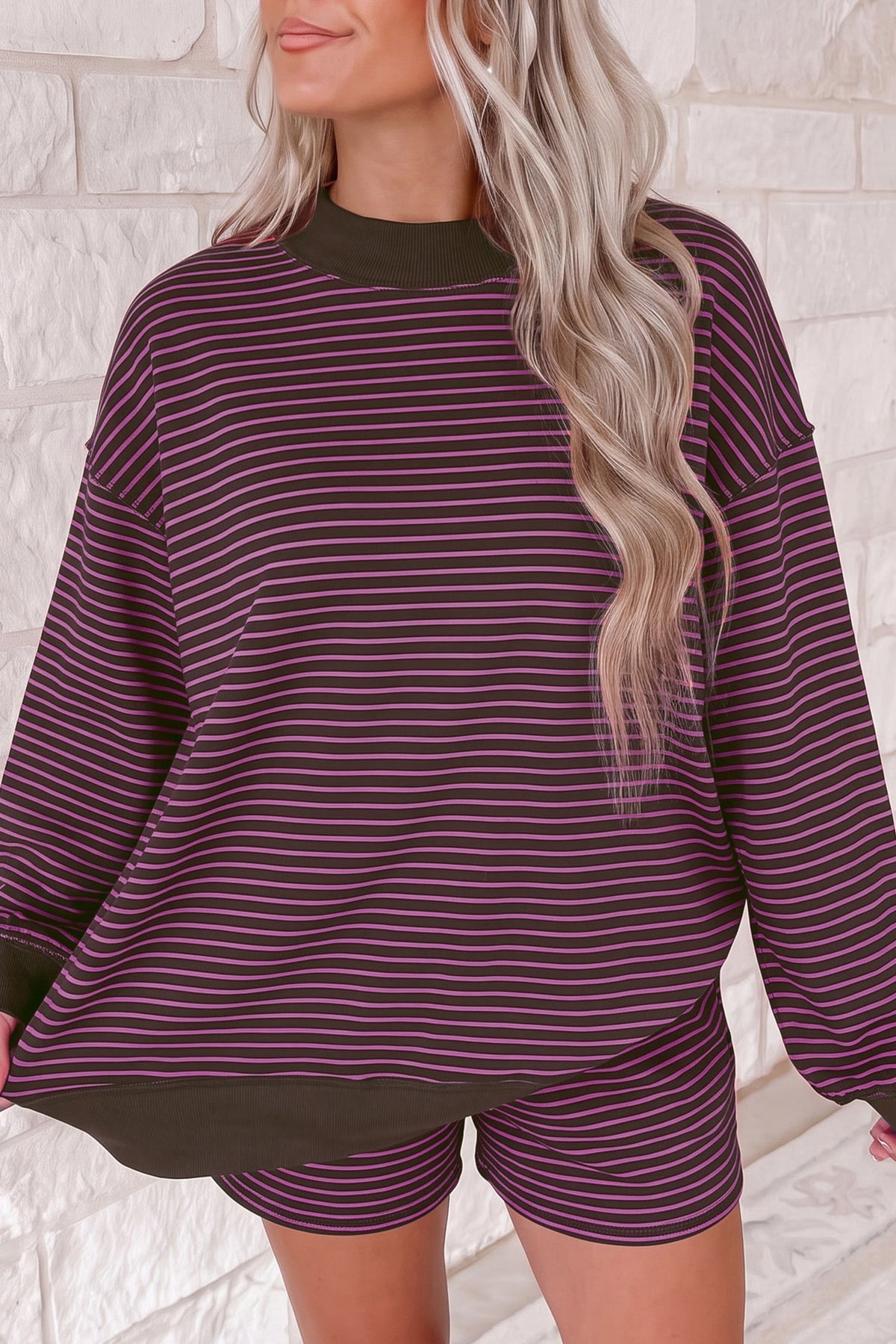All Day Mockneck Shorts Set
