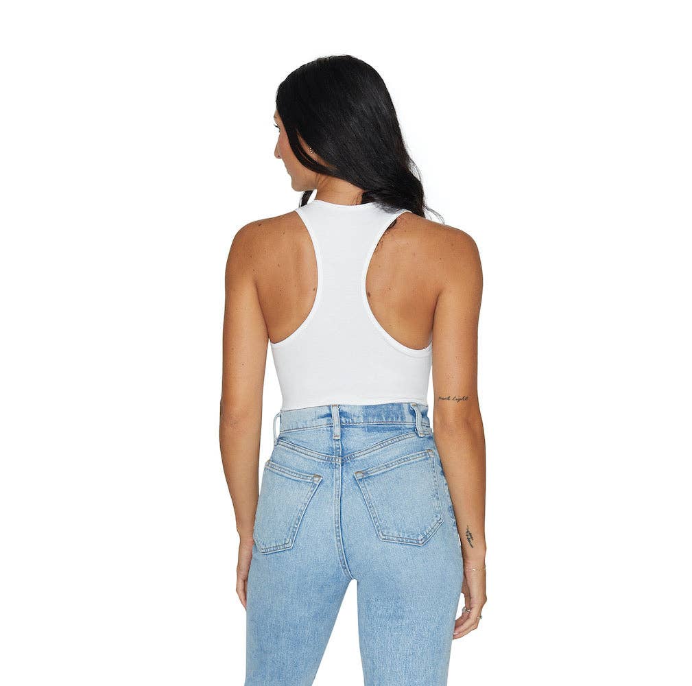 Stephen F. Austin SFA White Bodysuit: Large