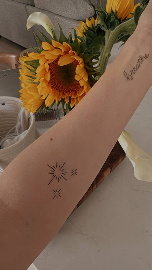 Sparkle Temp Tattoo | Skin and Hat Tattoo, Girly, birthday