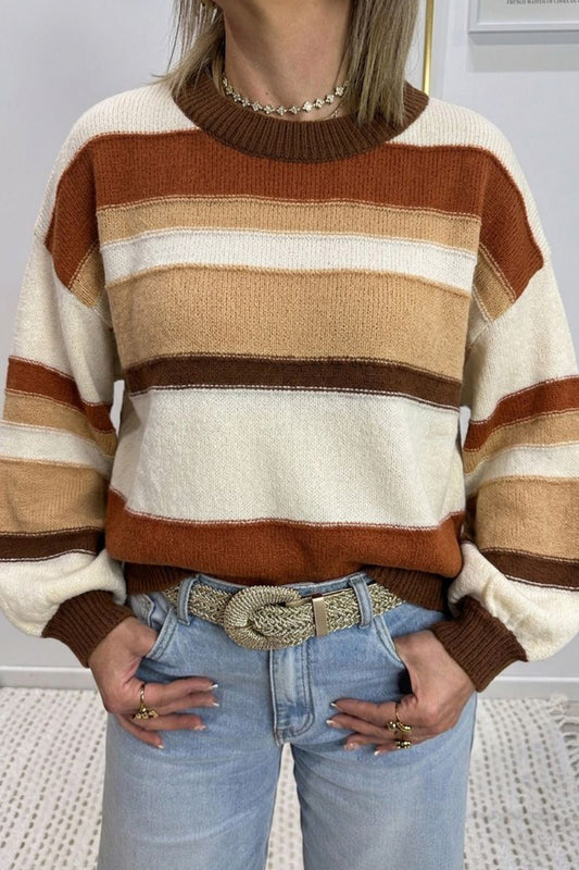 Multicolour Striped Sweater