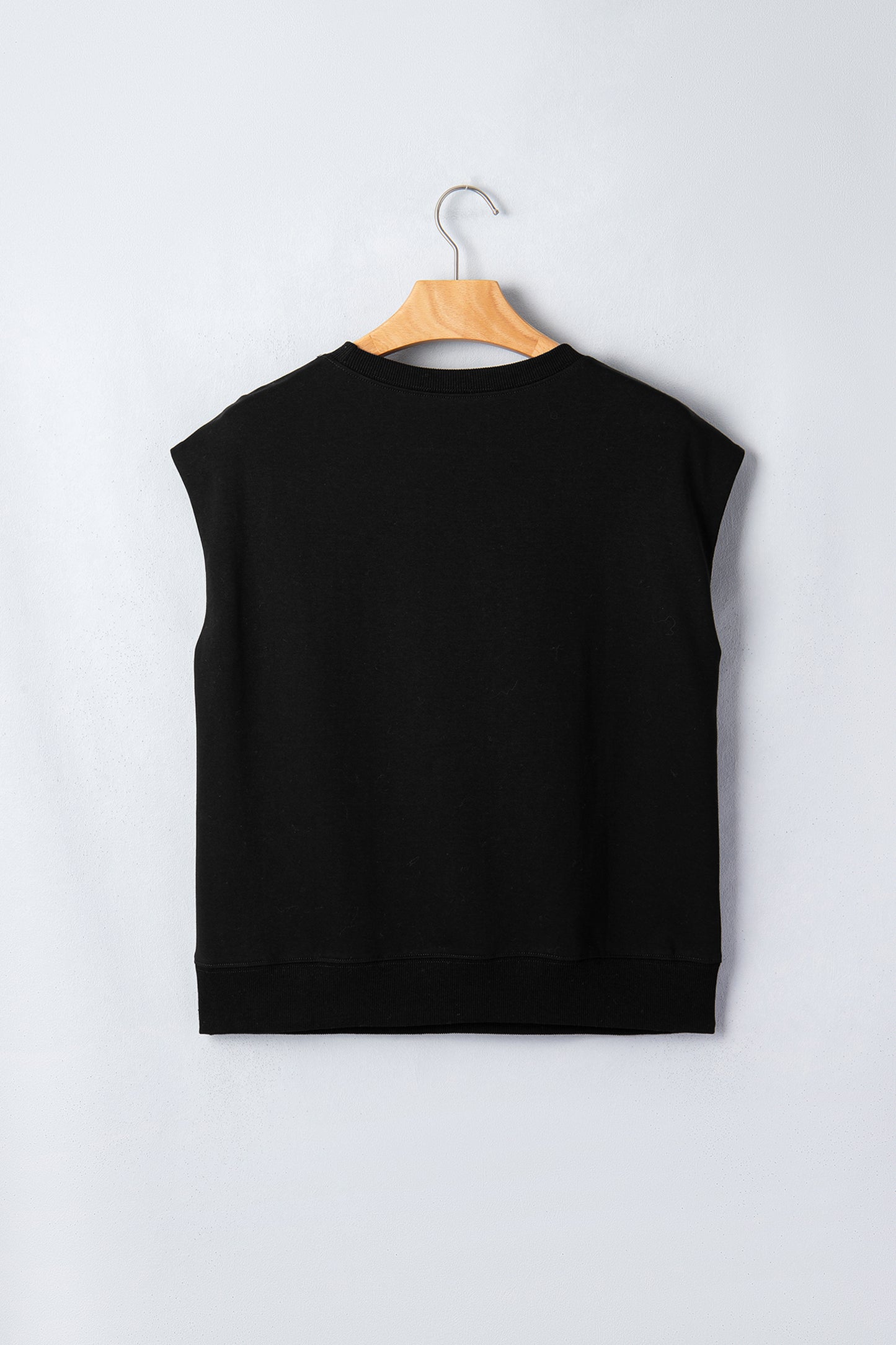 Black Casual Solid Short Sleeve Top with Metal Button Details Key Features