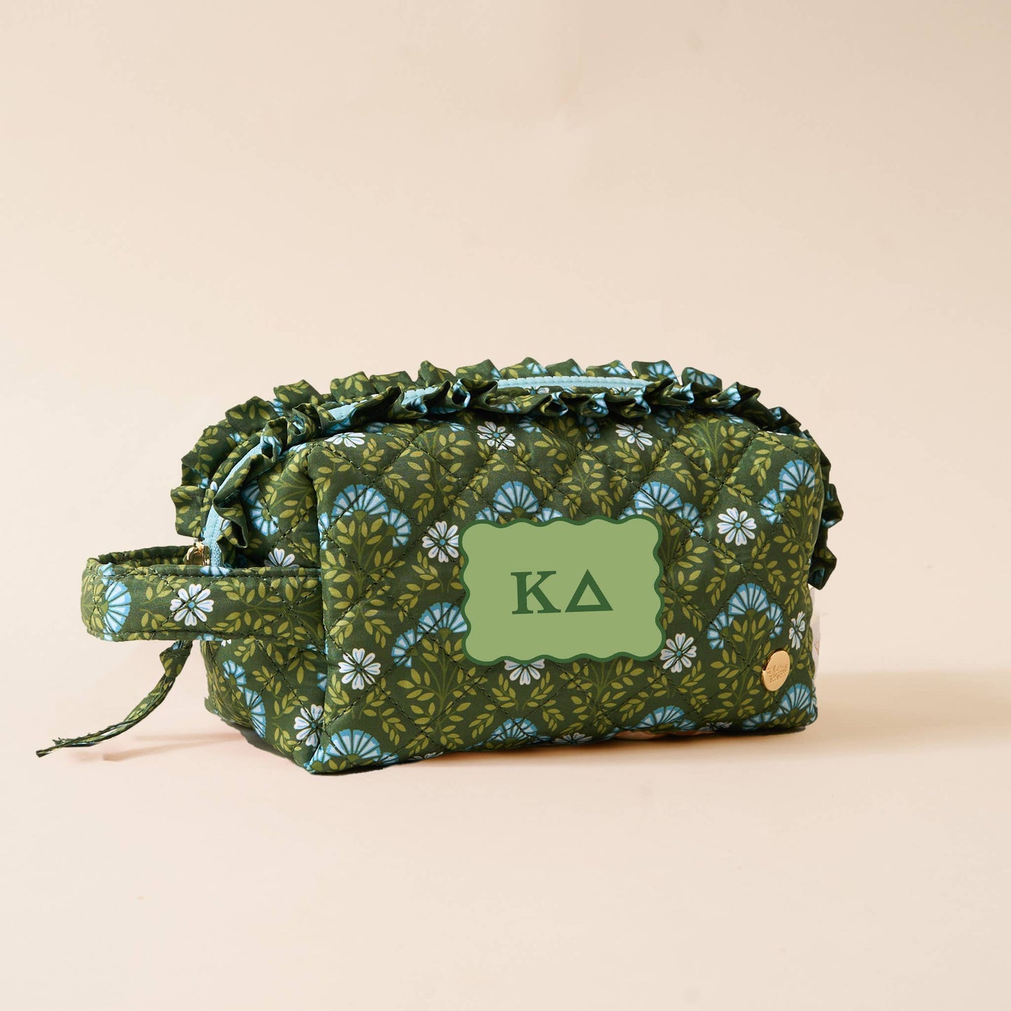Sorority Quilted Cosmetic Pouch