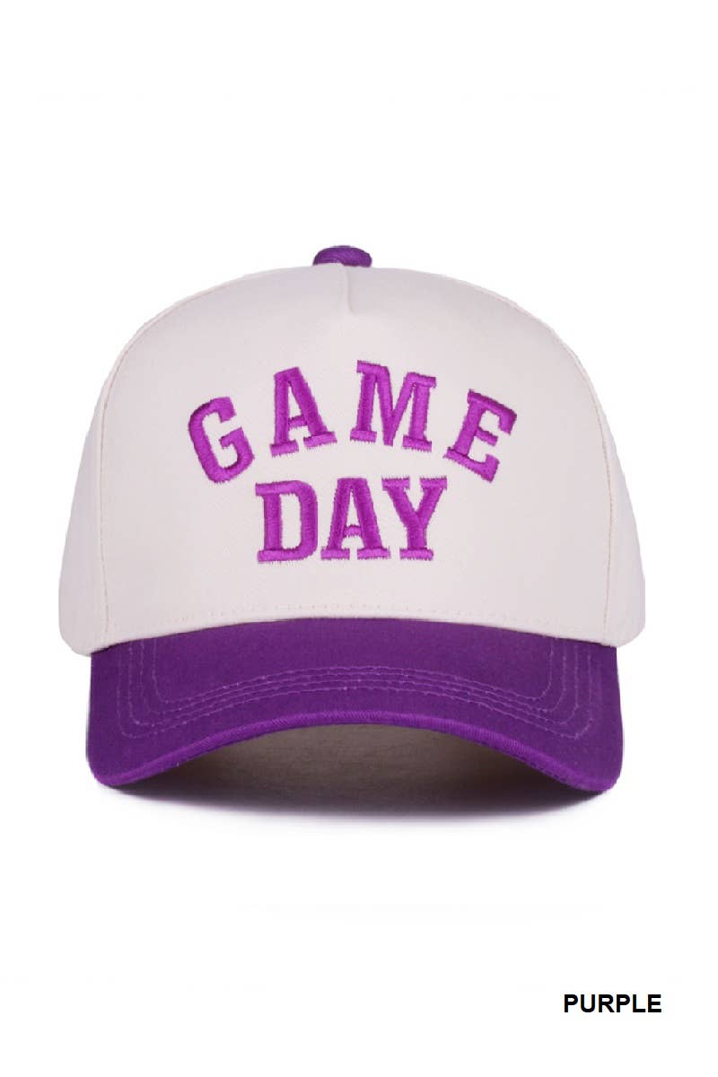 Purple Game Day Hat