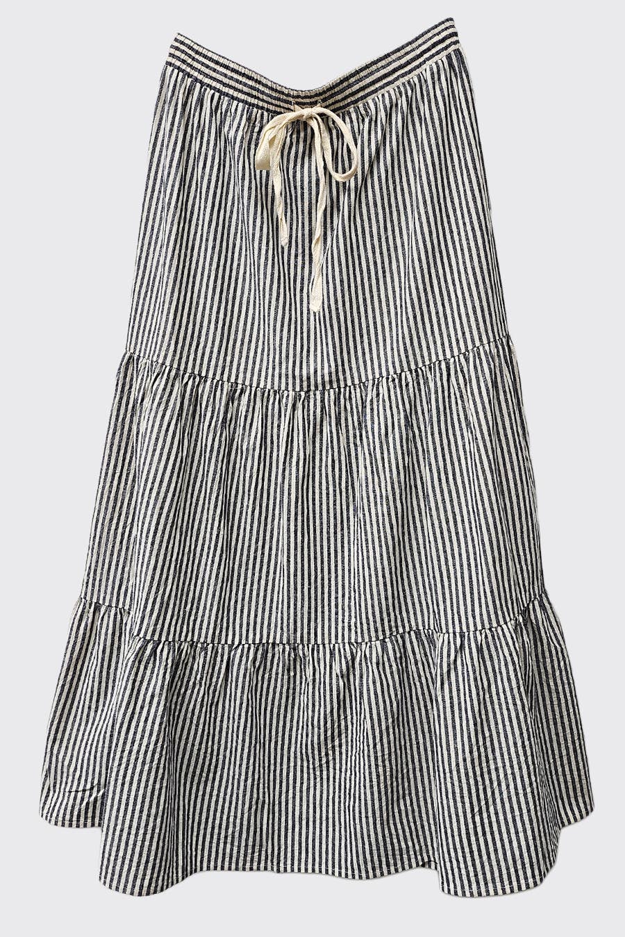 Cabana Cotton Ruffle Maxi Skirt