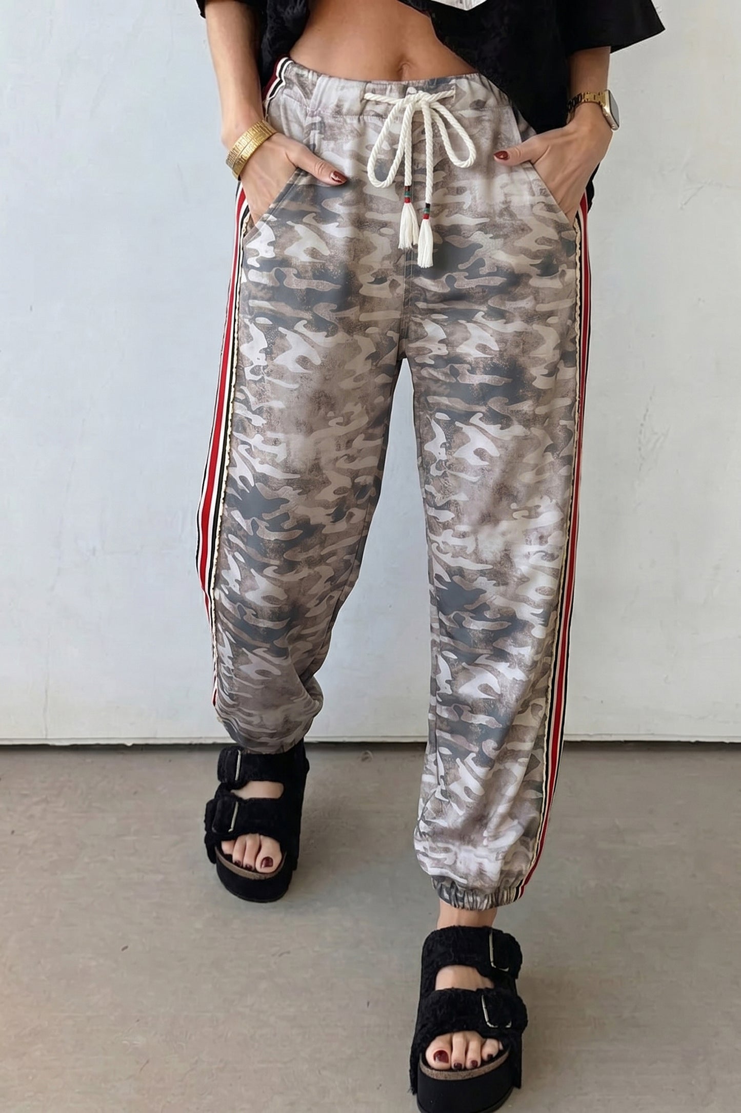 Rebel Run Camo Joggers