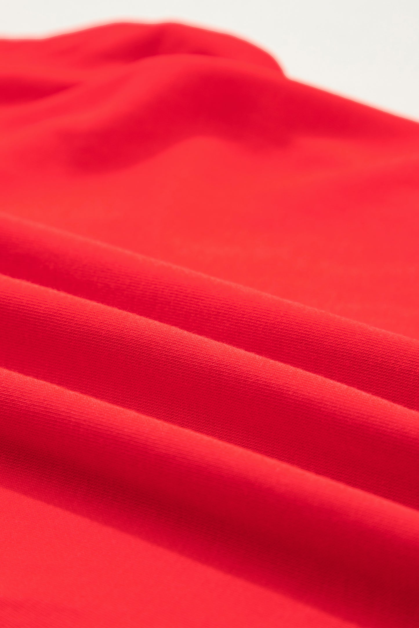 Orange Solid Color High Neck Cap Sleeve Loose Top