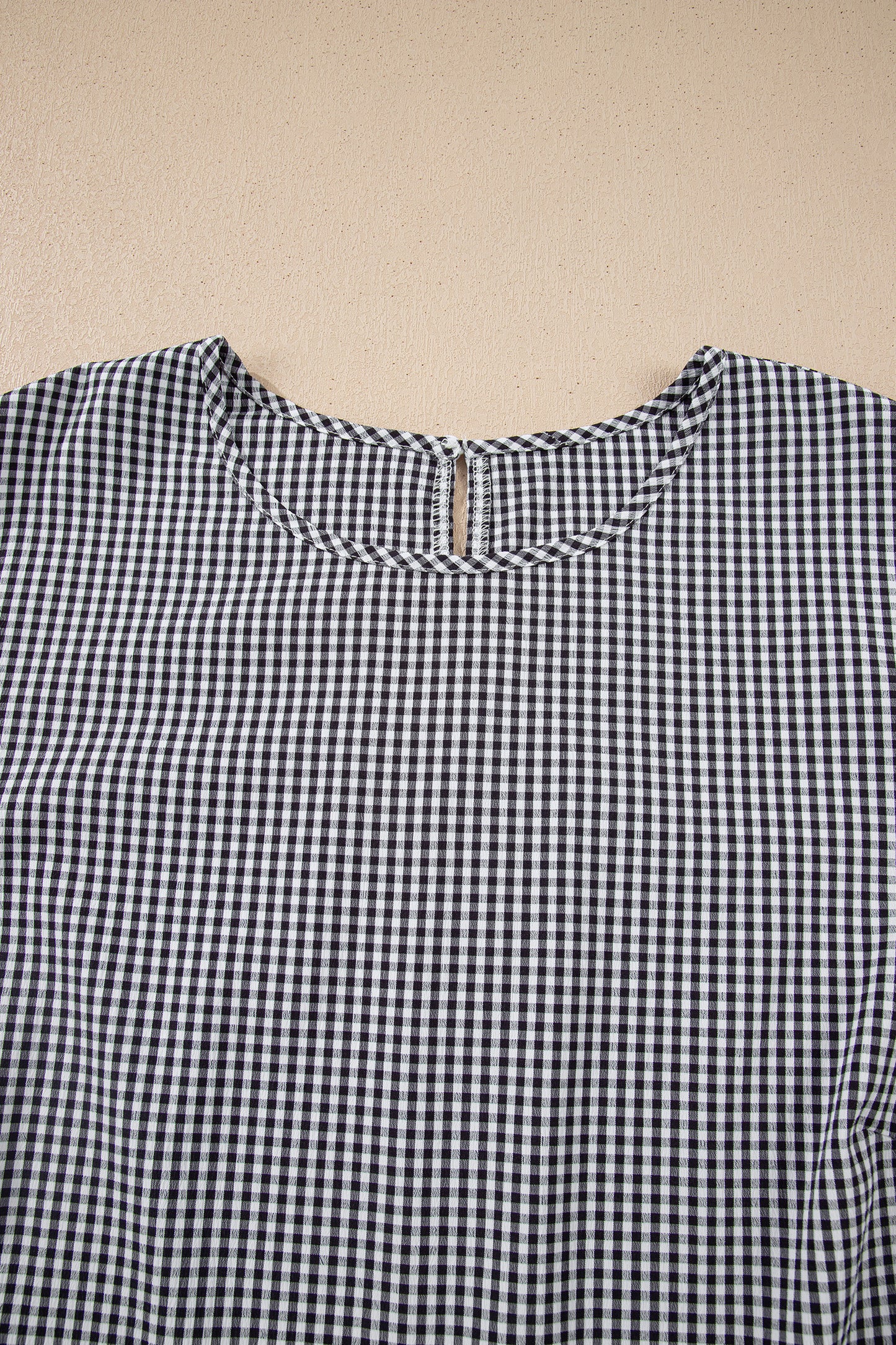 Gingham Grace Top (Plus Size)