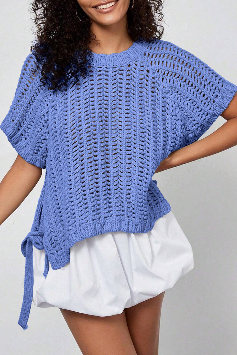 Sweetheart Stitch Sweater (Plus Size)