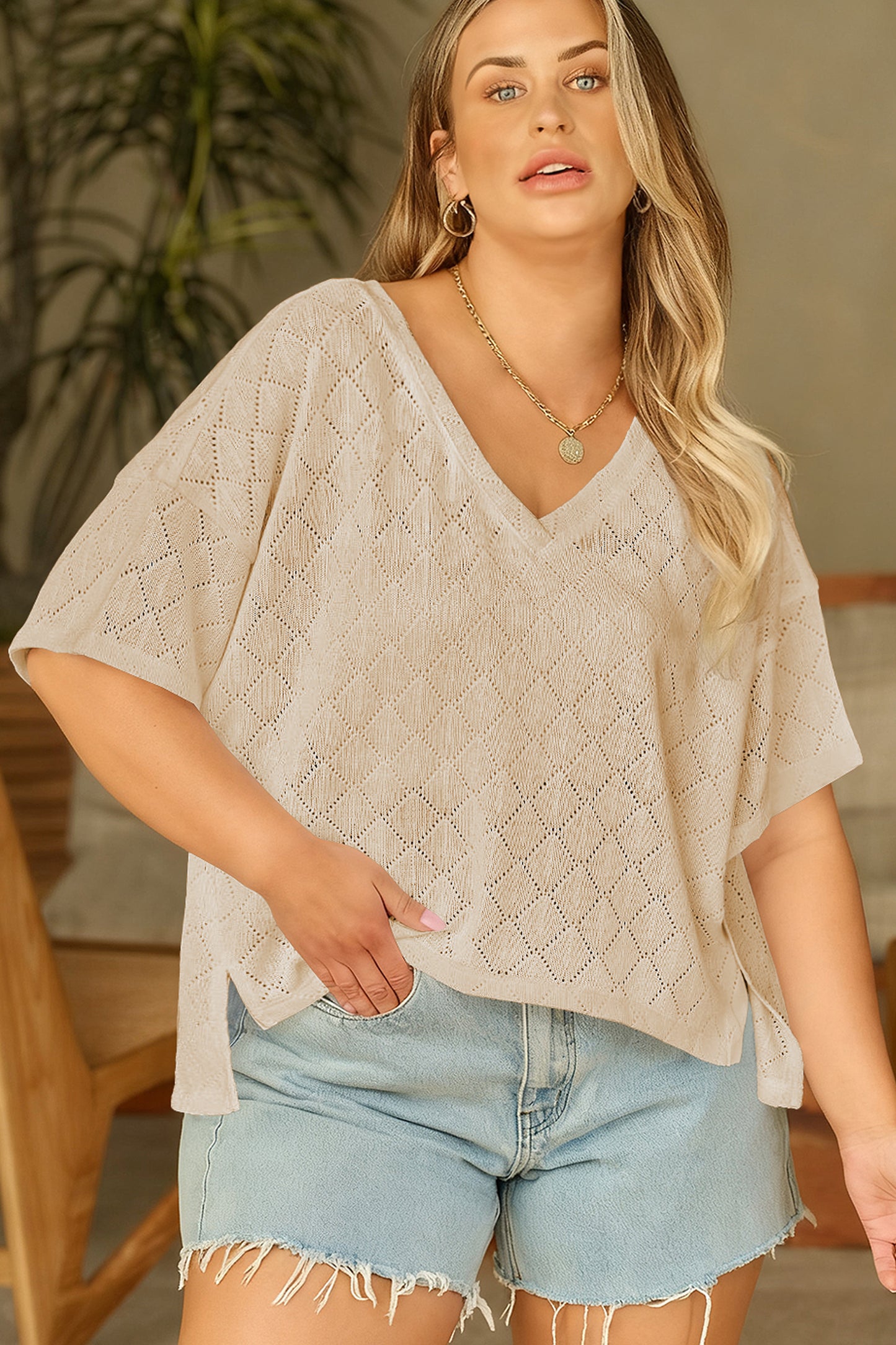 City Lights Oversized Knit (Plus Size)