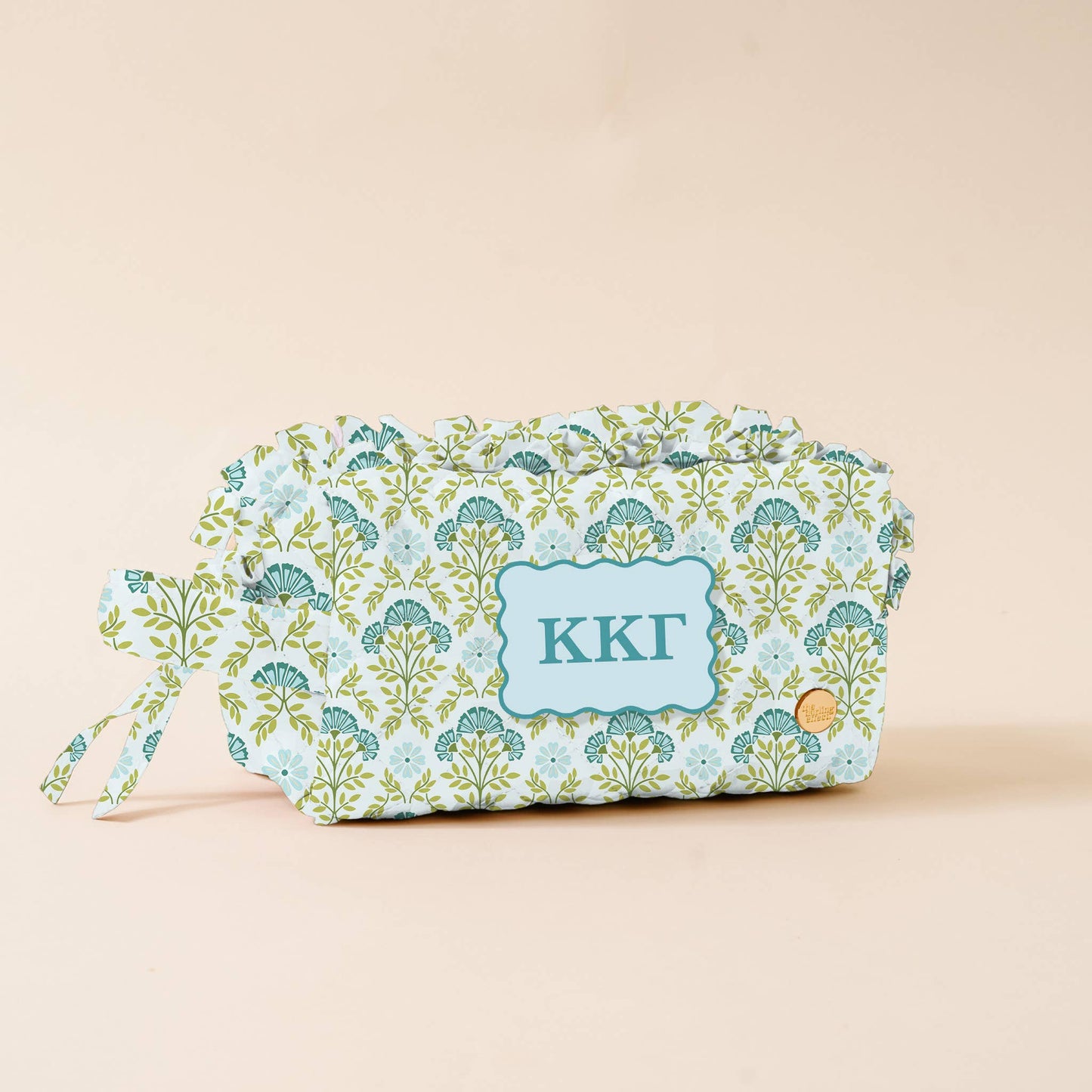Sorority Quilted Cosmetic Pouch