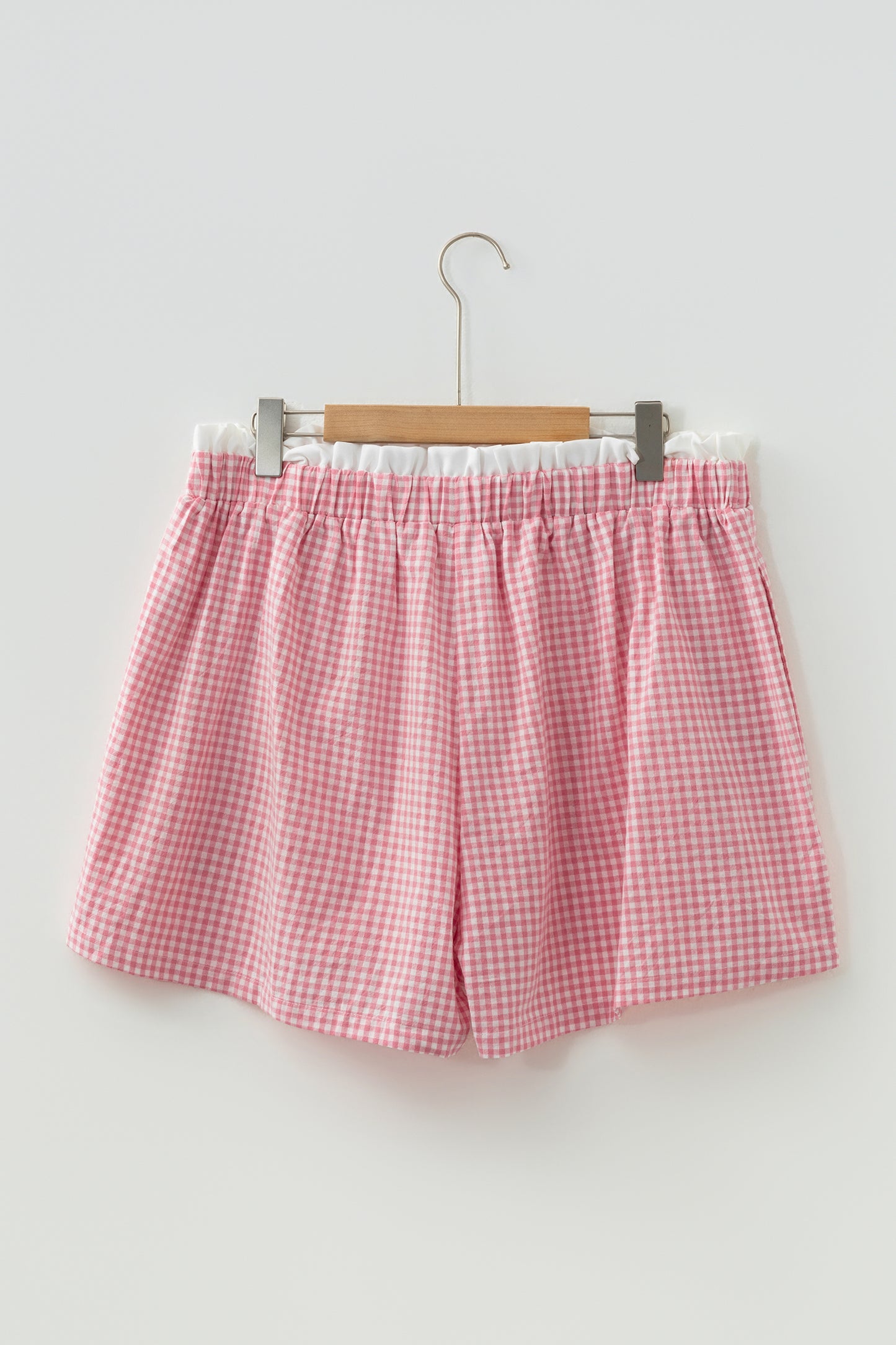 Picnic Date Gingham Shorts ( Plus Size)