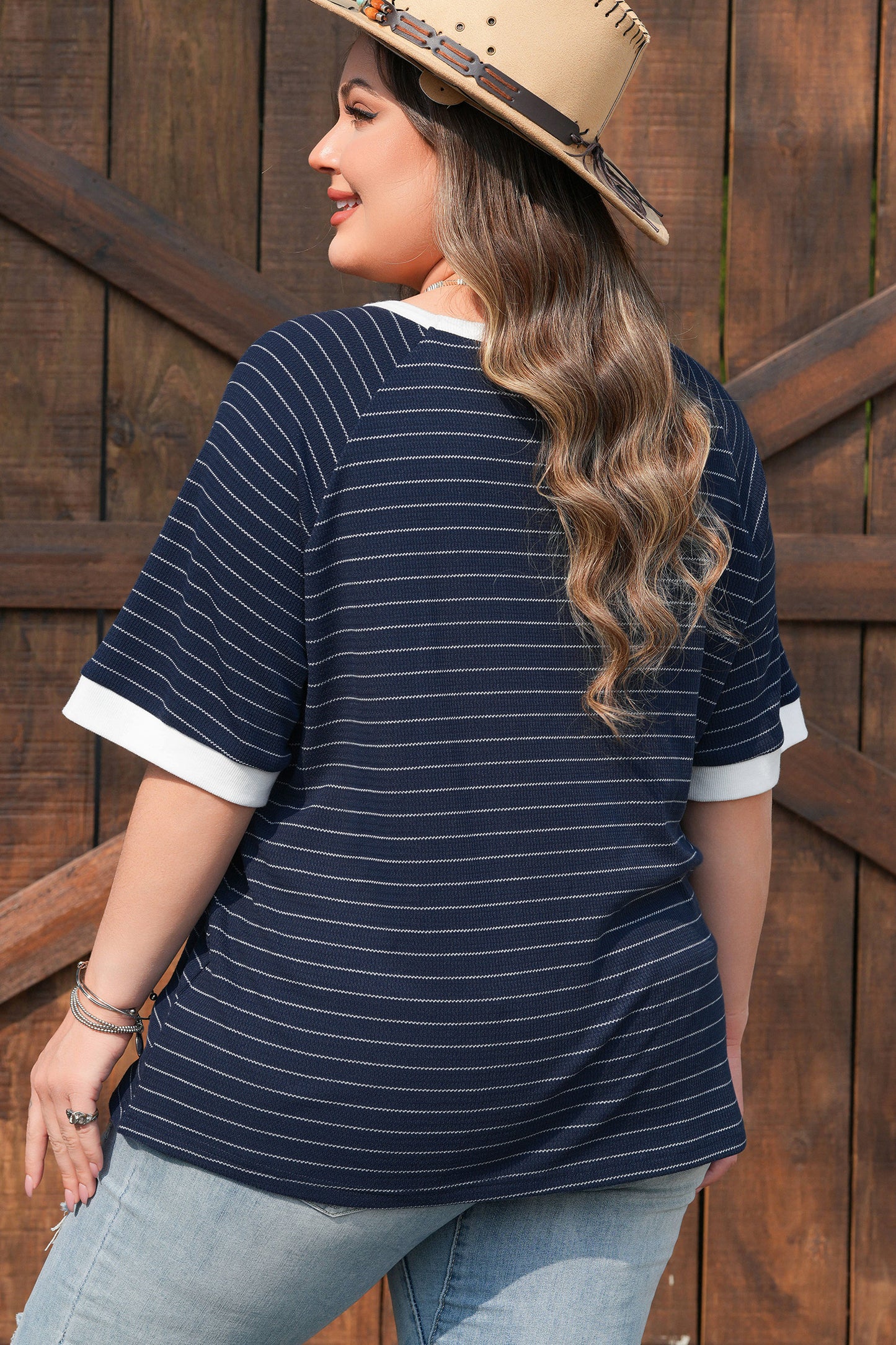 Dockside Darling Tee ( Plus Size)